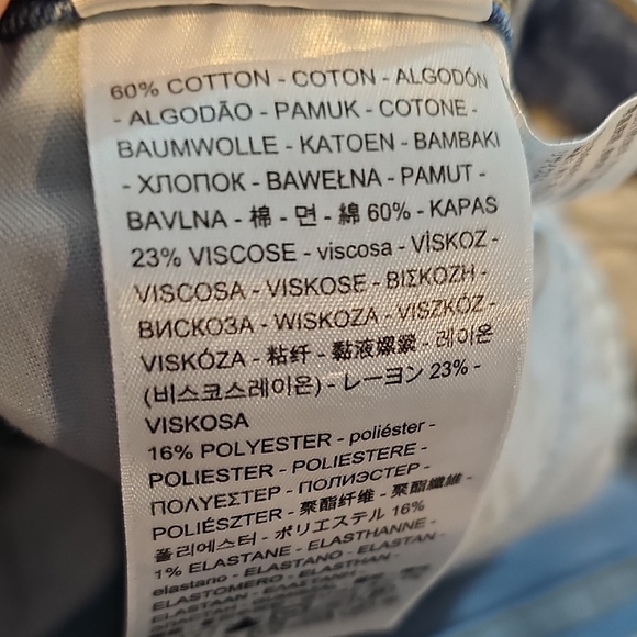 Levi's 711 Blue Skinny 30x30 Jeans Sleek Fit - Picture 10 of 13